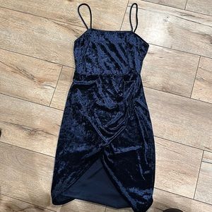 Velvet fashion nova dress